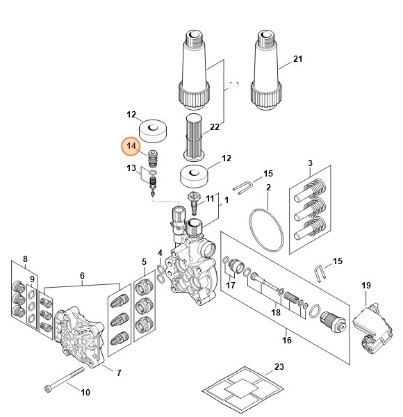 Wtryskiwacz, Stihl 49505001400
