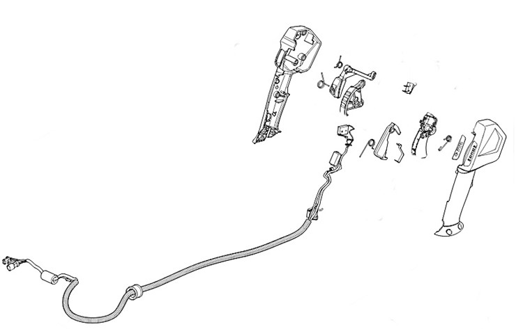 Rękojeść manipulacyjna, Stihl BA037901300