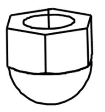 Nakrętka M12, Orec 83-1517-188-00
