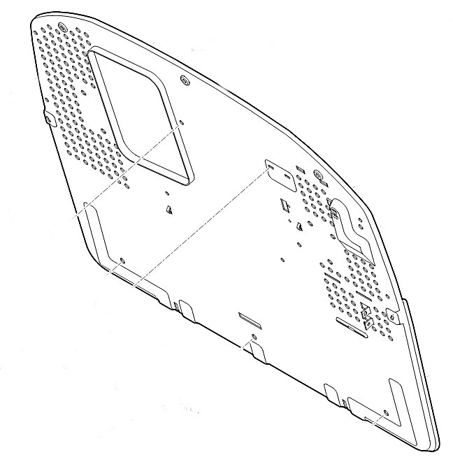 Ściana tylna, Stihl 61407631100