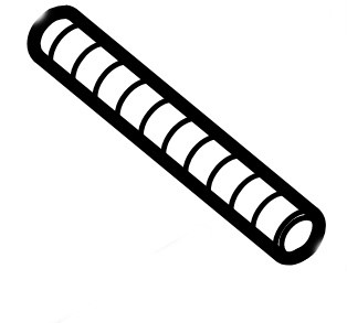 Trzpień gwintowany M10x80, Stihl 91333812510