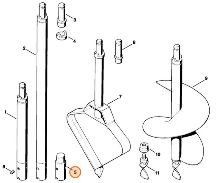 Element łączący, Stihl 44066821310