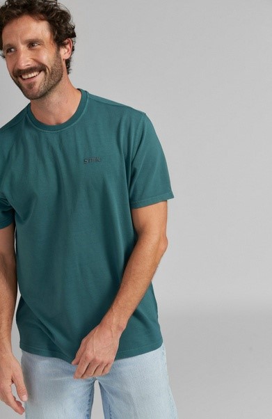 Koszulka PIGMENT DYE Niebieska, Stihl 04213012448, 04213012452, 04213012456, 04213012460, 04213012464, 04213012468