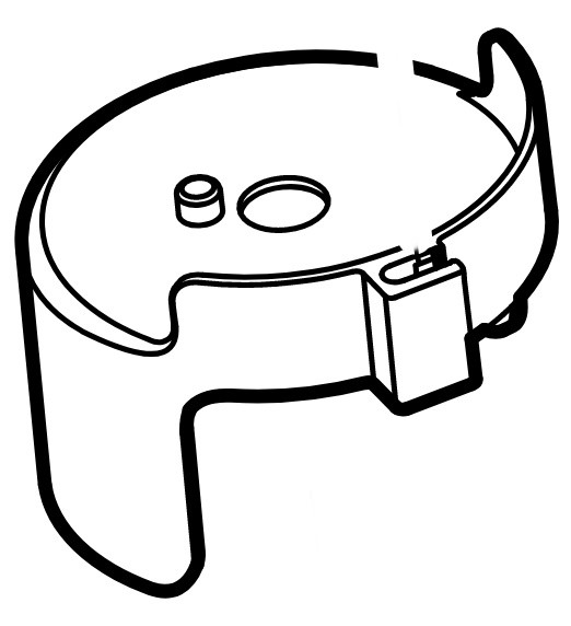 Osłona ochronna (rolka napinająca), Stihl 61707060861