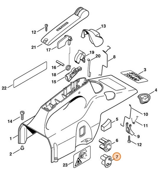 Tulejka, Stihl 42231237501