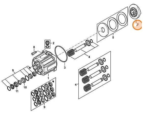 Tarcza zataczająca 13°, Stihl 47537013000