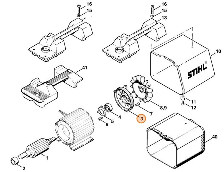 Pokrywka, Stihl 47036021100