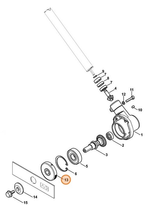 Tarcza dociskowa (talerz), Stihl 41807103800