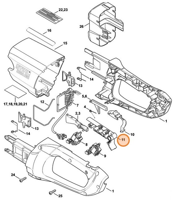 Element łączący, Stihl 48537927801