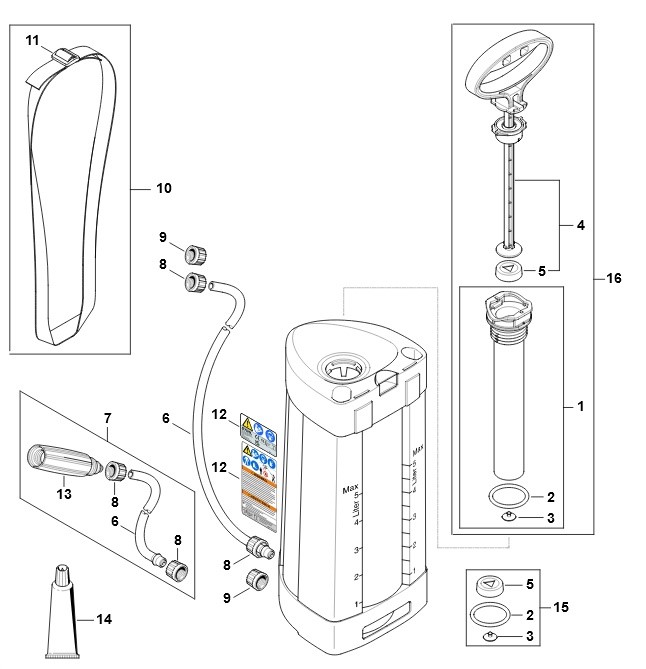 Wąż, Stihl 42555005201