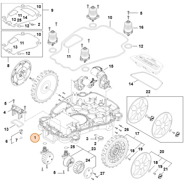 Obudowa, Stihl IA017011010