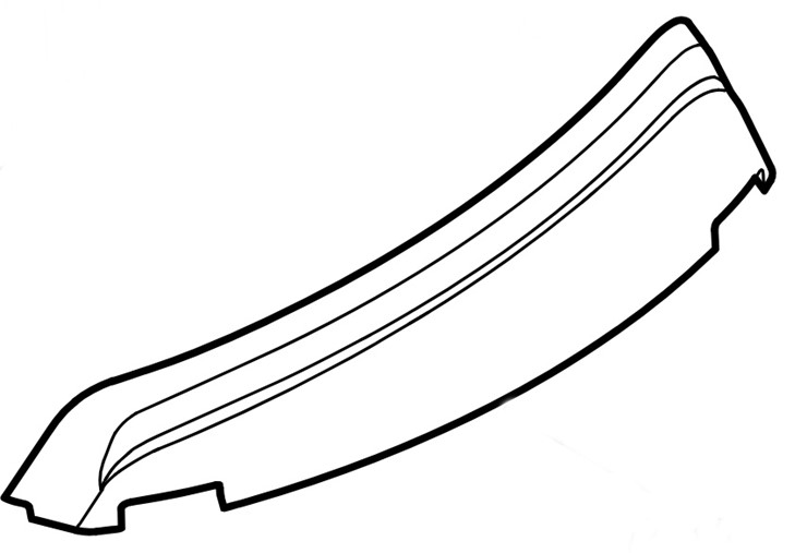 Listwa ochronna lewa, Stihl 63747067300