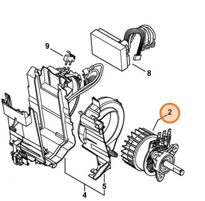 Silnik elektryczny, Stihl 12506000200