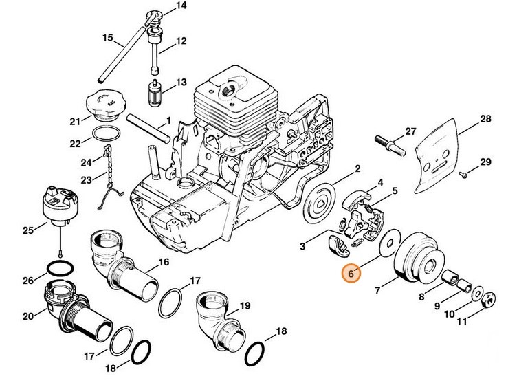 Podkładka, Stihl 11081628911
