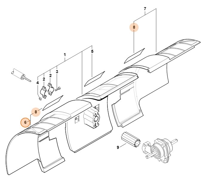 Fartuch, Stihl 46017402800