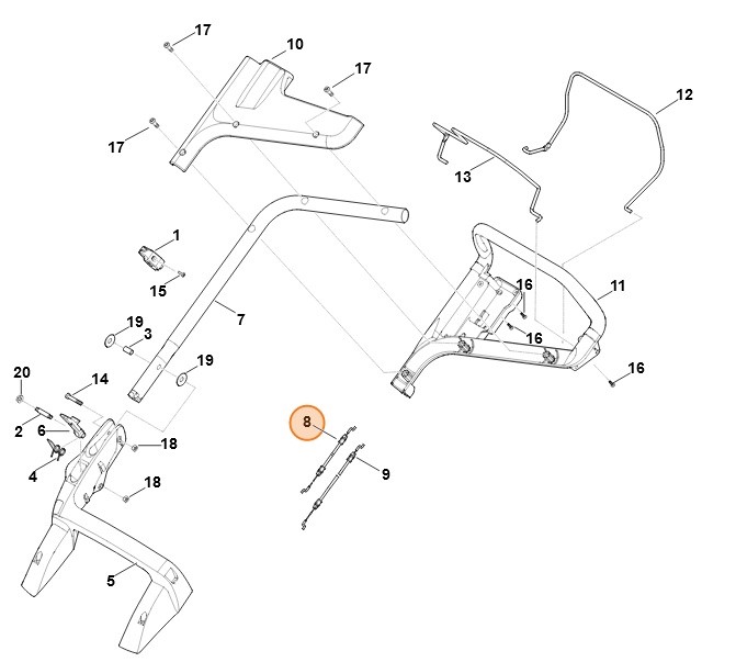 Cięgno, Stihl 63587007545