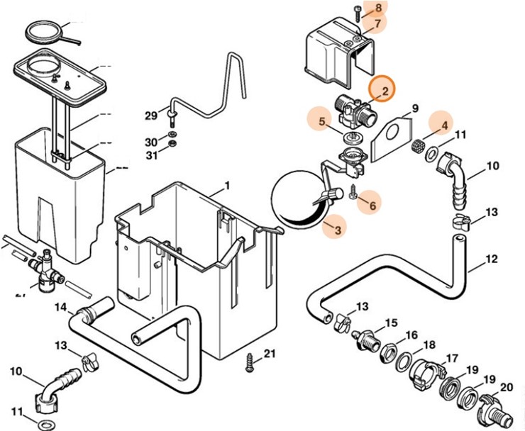 Zawór, Stihl 47057006200