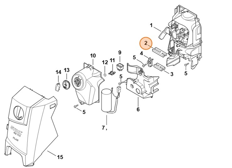 Listwa uszczelniająca, Stihl 49507990200