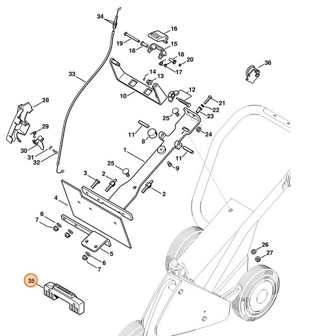 Wspornik, Stihl 42237917605