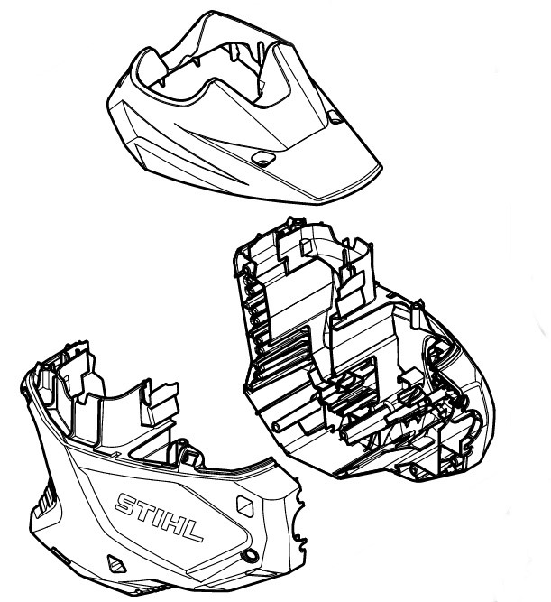 Obudowa silnika, Stihl FA086000850