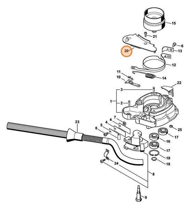 pokrywka, Stihl 43131600300