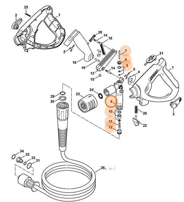 Zawór, Stihl 49255000600