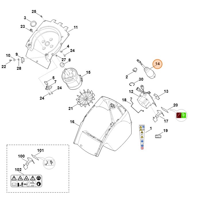 Przewód przyłączeniowy EUR, Stihl 60114402000