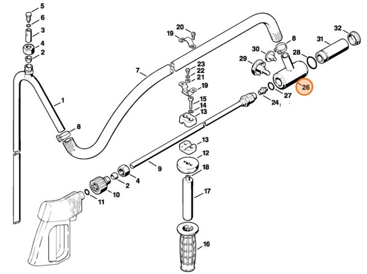 Element łączący, Stihl 49005031200