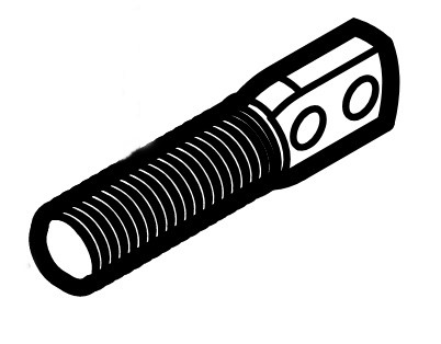 Śruba mocowania sprężyny, Stihl 62517160403