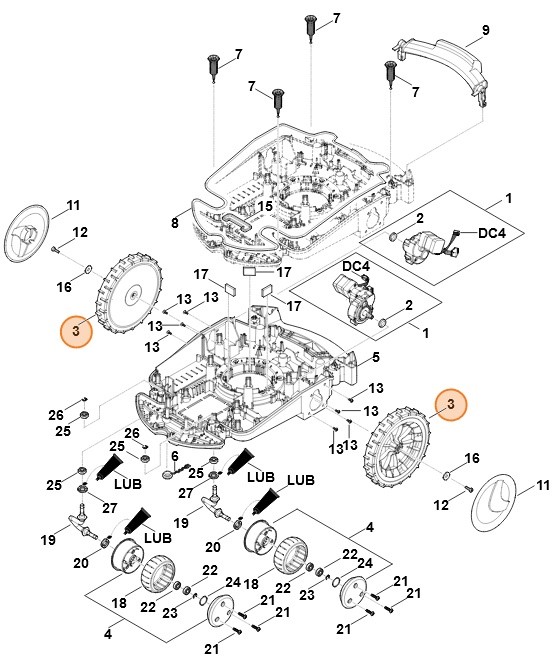 Koło IMOW Stihl 63097000401