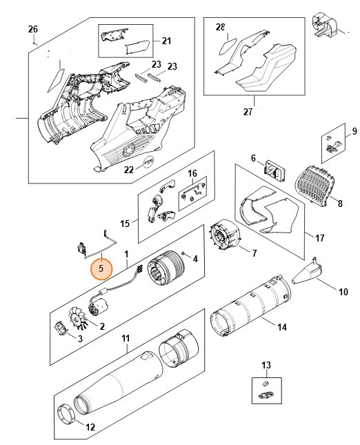 Przełącznik, Stihl BA044300500
