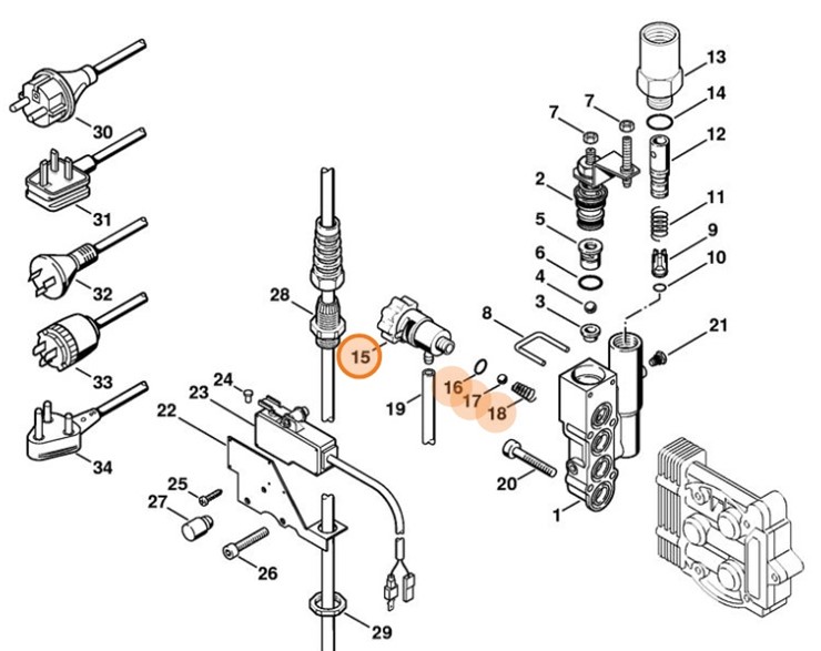Zawór dozujący, Stihl 47265101300