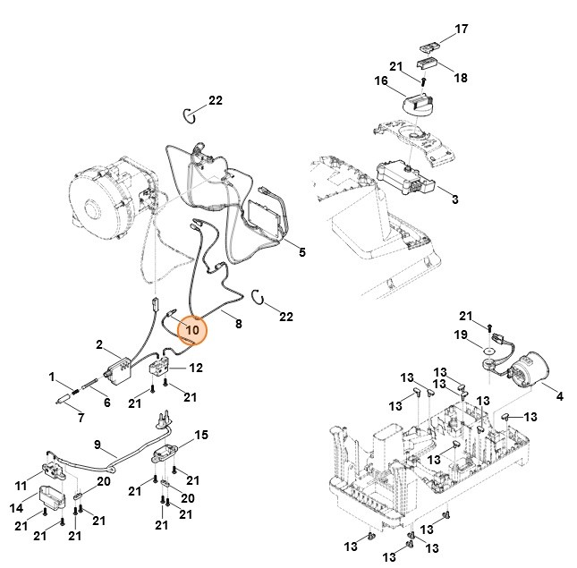 Przewód, Stihl 60134400335