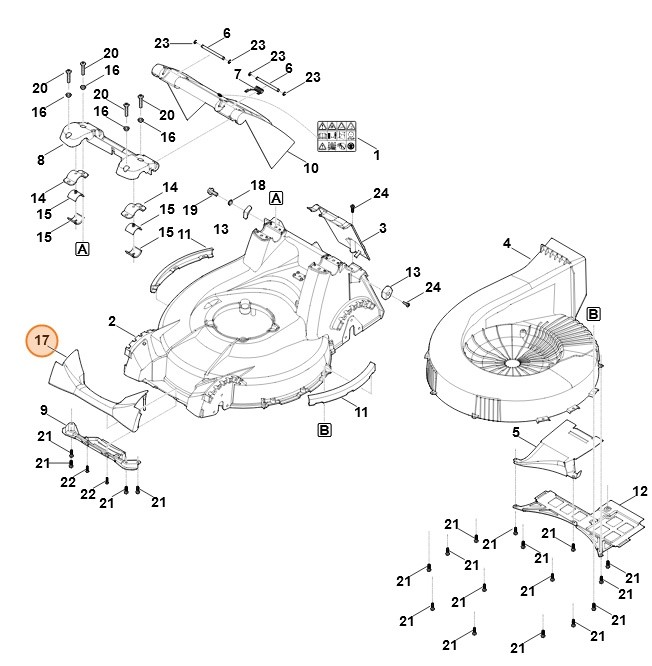 Zderzak, Stihl 63787660200