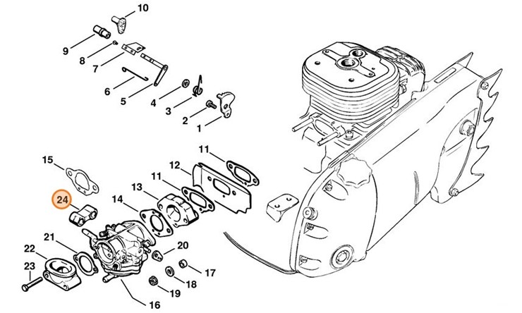 Tulejka, Stihl 11061237500