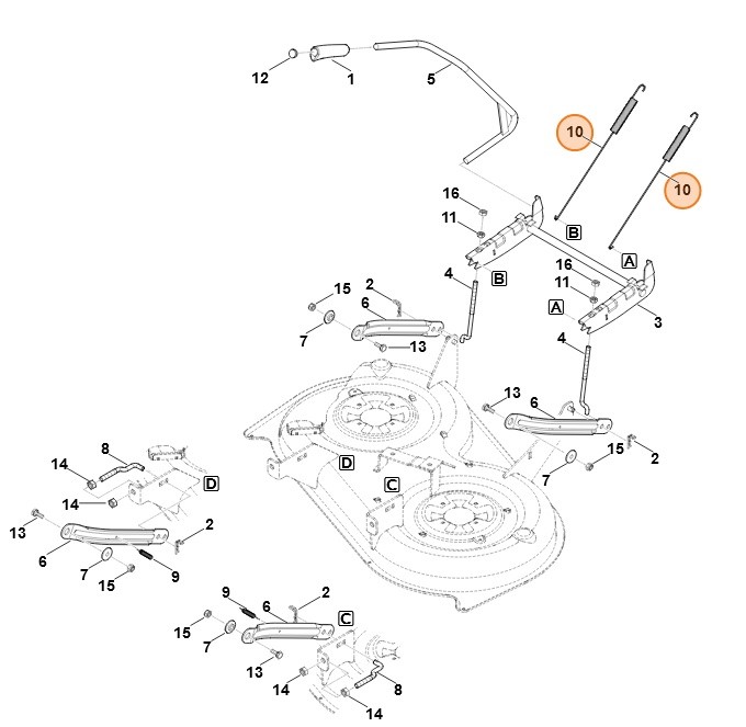 Sprężyna naciągowa, Stihl 61657035100