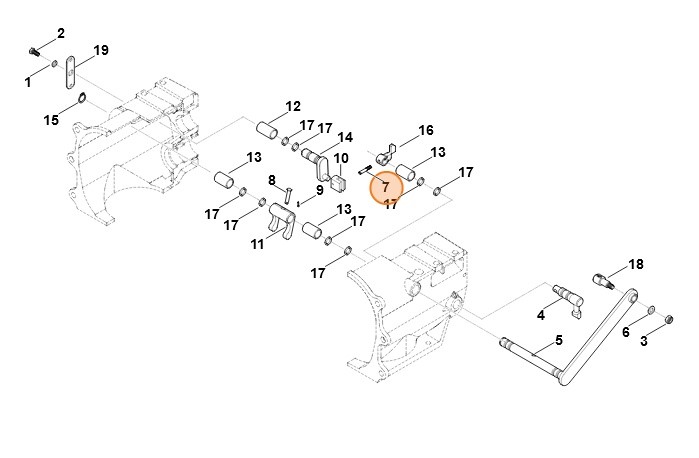 Sworzeń, Stihl 62516413601