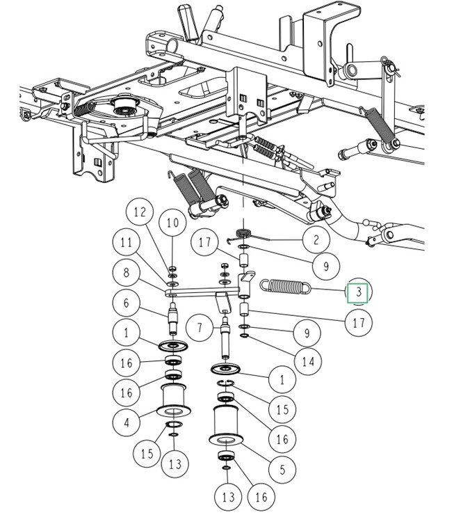 Sprężyna napinacza, Orec 0207-78400