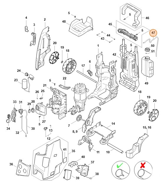 Wąż, Stihl RE017016000