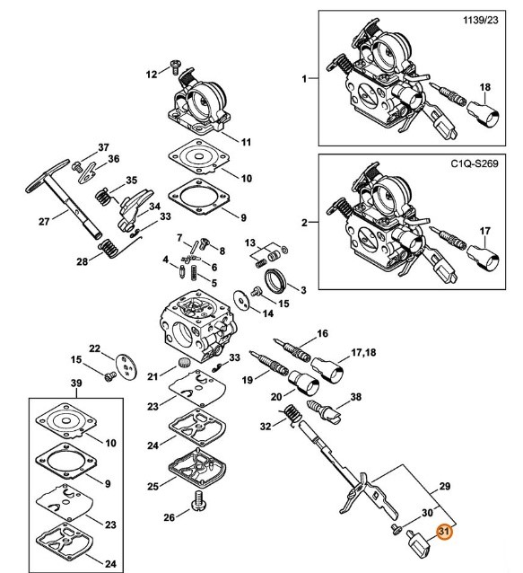 Kołpak, Stihl 11391212700