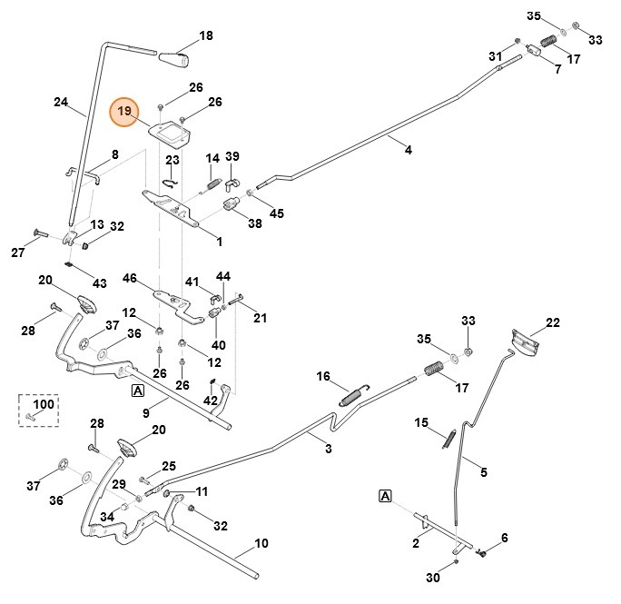 Pokrywa, Stihl 61707043600