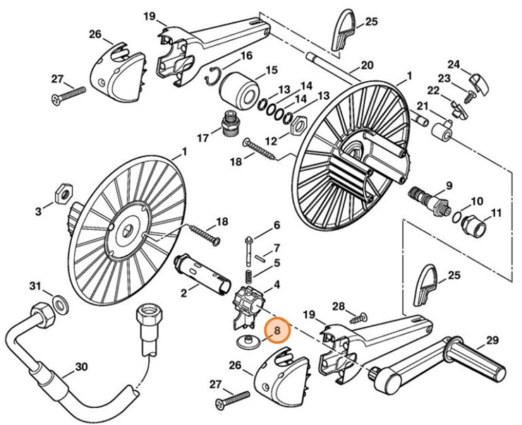 Uchwyt, Stihl 47477910200