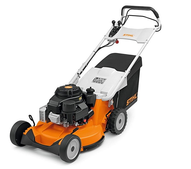 Profesjonalna kosiarka spalinowa z silnikiem Kawasaki RM 756 YC Stihl - E-Drwal