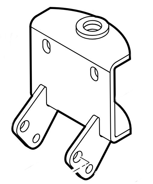 Wspornik ogranicznika głębokości, Stihl 62507400201