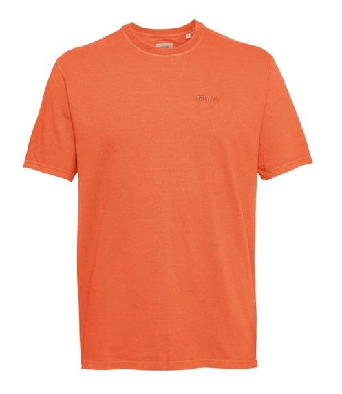 Koszulka PIGMENT DYE pomarańczowa, Stihl 04213012548, 04213012552, 04213012556, 04213012560, 04213012564, 04213012568