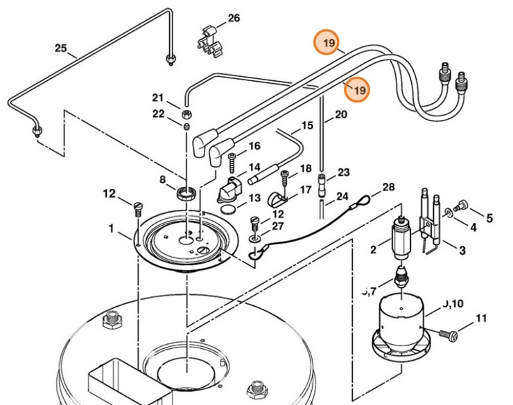 Przewód zapłonowy, Stihl 47525202000