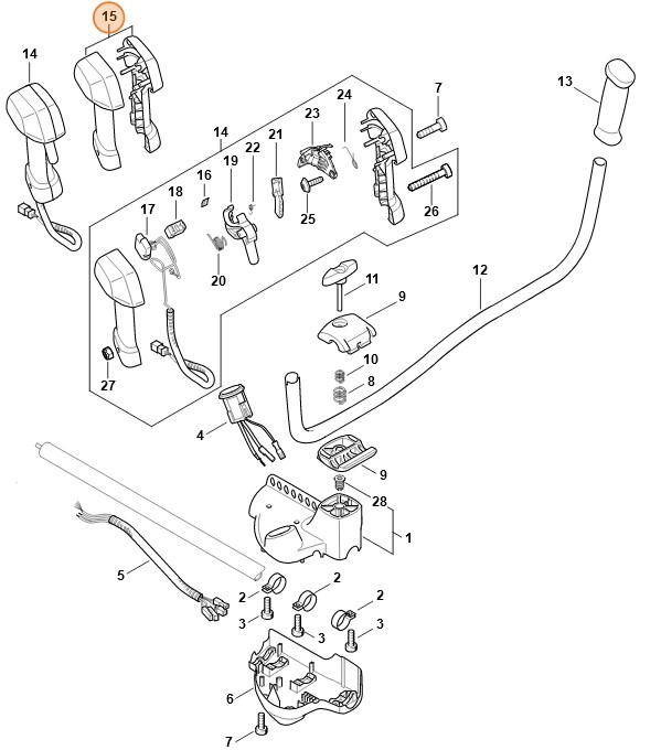 Uchwyt, Stihl 48677900500