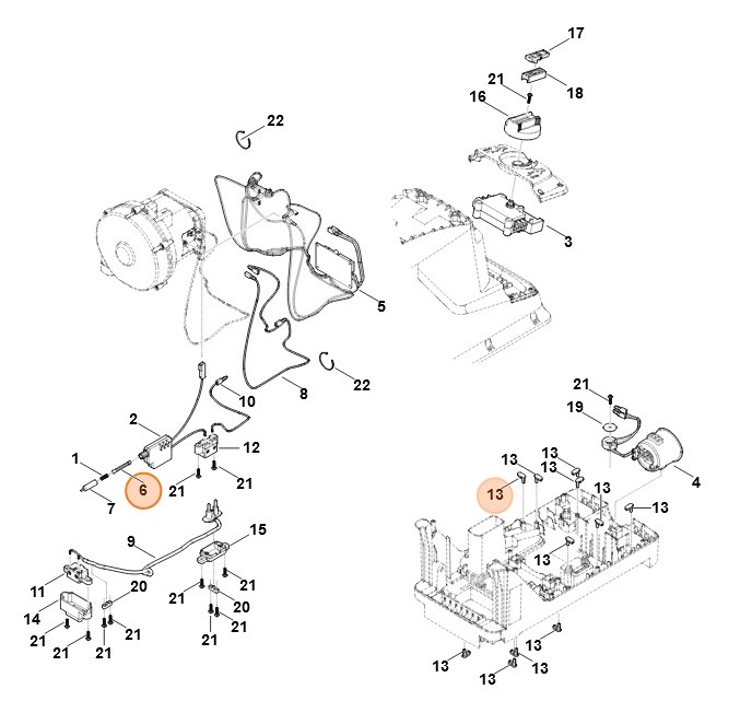 Trzpień, Stihl 60134348600
