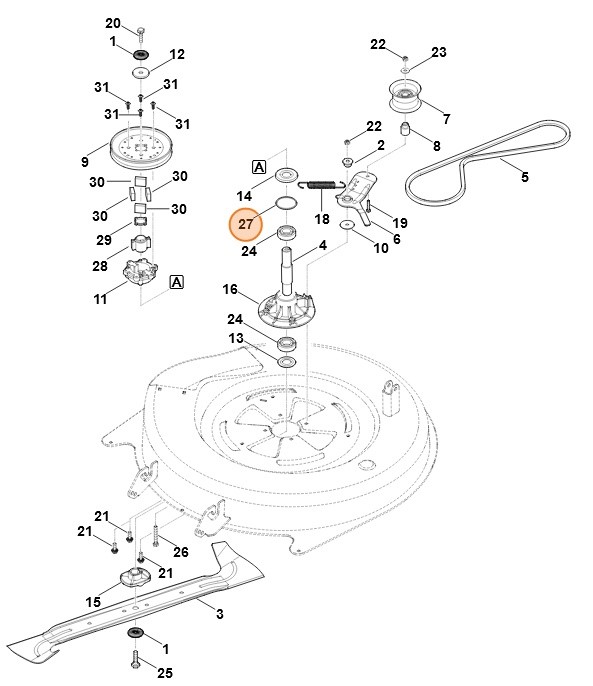 Pierścień uszczelniający 23x1,5, Stihl 96459457699