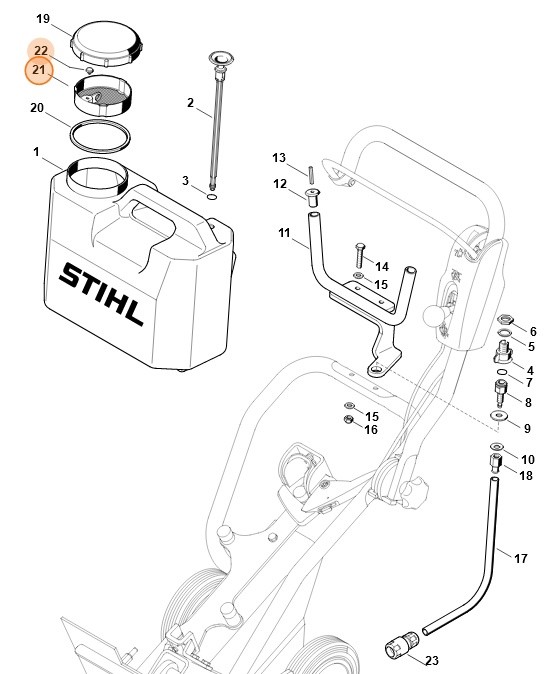 Sito, Stihl 42027008805